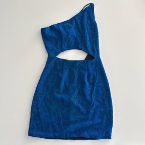 Hello Molly One Shoulder Dress - size S/4 NWT